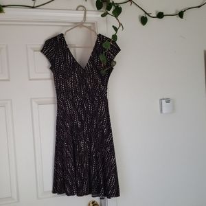 Lovely little wrap dress.